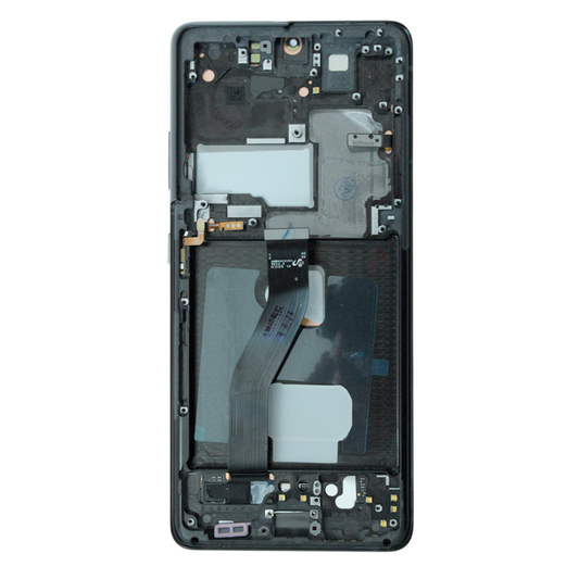 Pantalla C/marco Compatible Con Samsung S21 Ultra Amoled