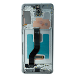 Pantalla con Marco compatible con Samsung S20 Plus G985 Amoled