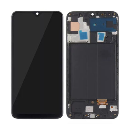 Pantalla con Marco compatible con Samsung Galaxy A50