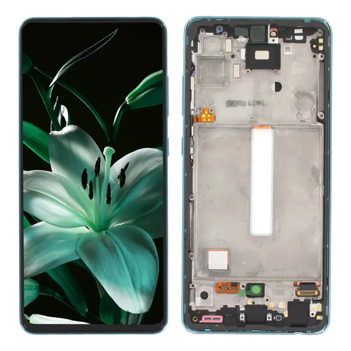Pantalla con Marco compatible con Samsung Galaxy A52s 5G
