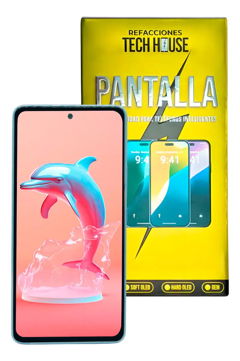 Pantalla con Marco compatible con Samsung Galaxy A53 5G OEM