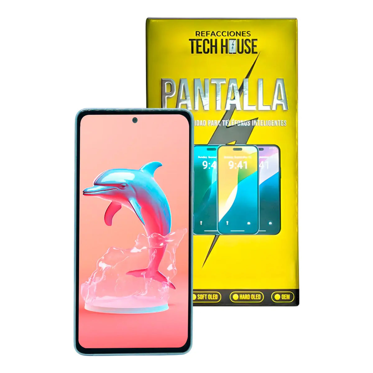 Pantalla con Marco compatible con Samsung Galaxy A53 5G