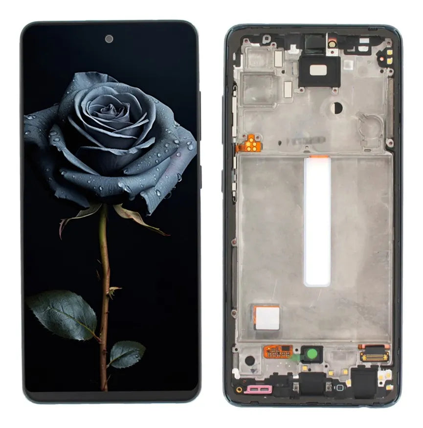 Pantalla con Marco compatible con Samsung A52s 5G