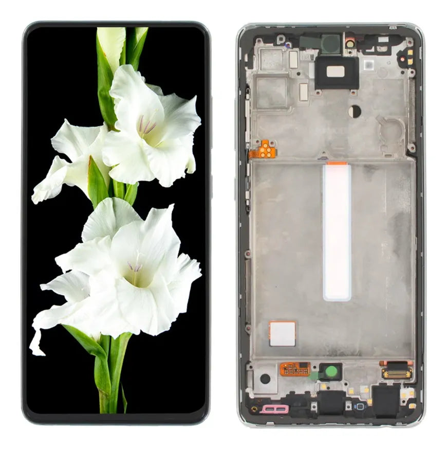 Pantalla con Marco compatible con Samsung A52s 5G