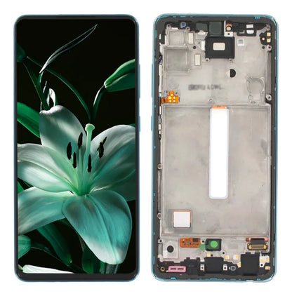 Pantalla con Marco compatible con Samsung A52s 5G