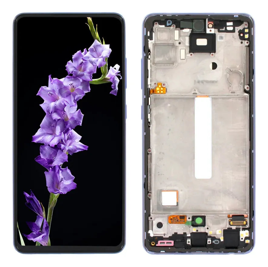 Pantalla con Marco compatible con Samsung A52s 5G