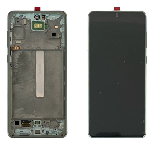 Pantalla con Marco compatible con Samsung A73 A736B S Amoled