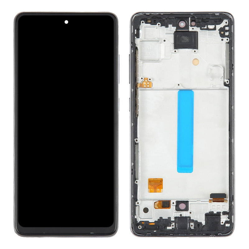 Pantalla con Marco compatible con Samsung Galaxy A52s 5G