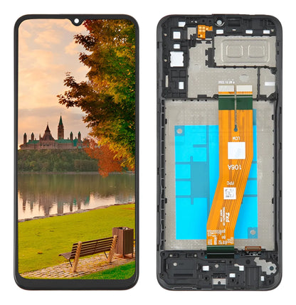 Pantalla con Marco para Samsung A04E Premium