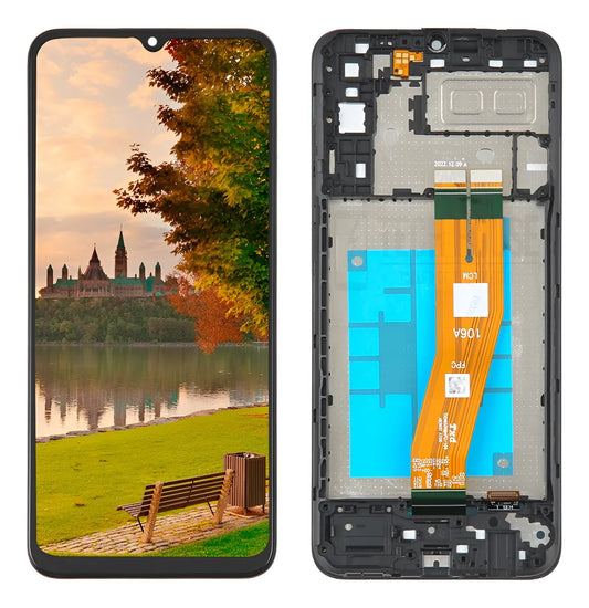 Pantalla con Marco para Samsung A04E Premium