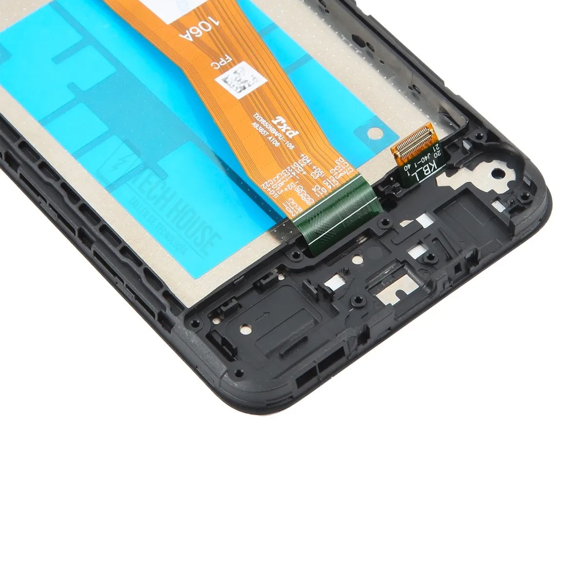 Pantalla con Marco compatible con Samsung A04E