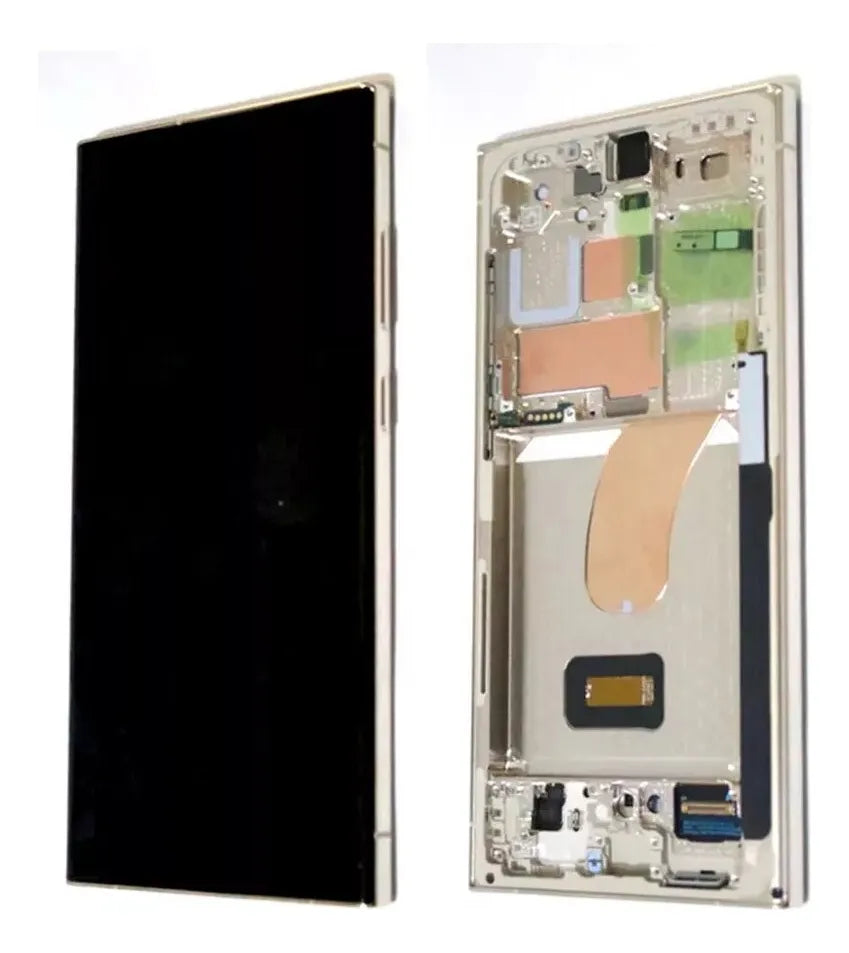 Pantalla con Marco compatible con Samsung S23 Ultra