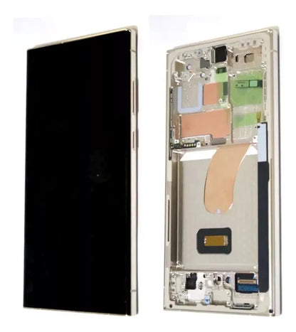Pantalla con Marco compatible con Samsung S23 Ultra