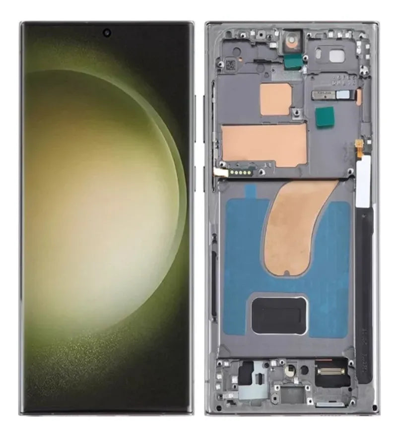 Pantalla con Marco compatible con Samsung S23 Ultra