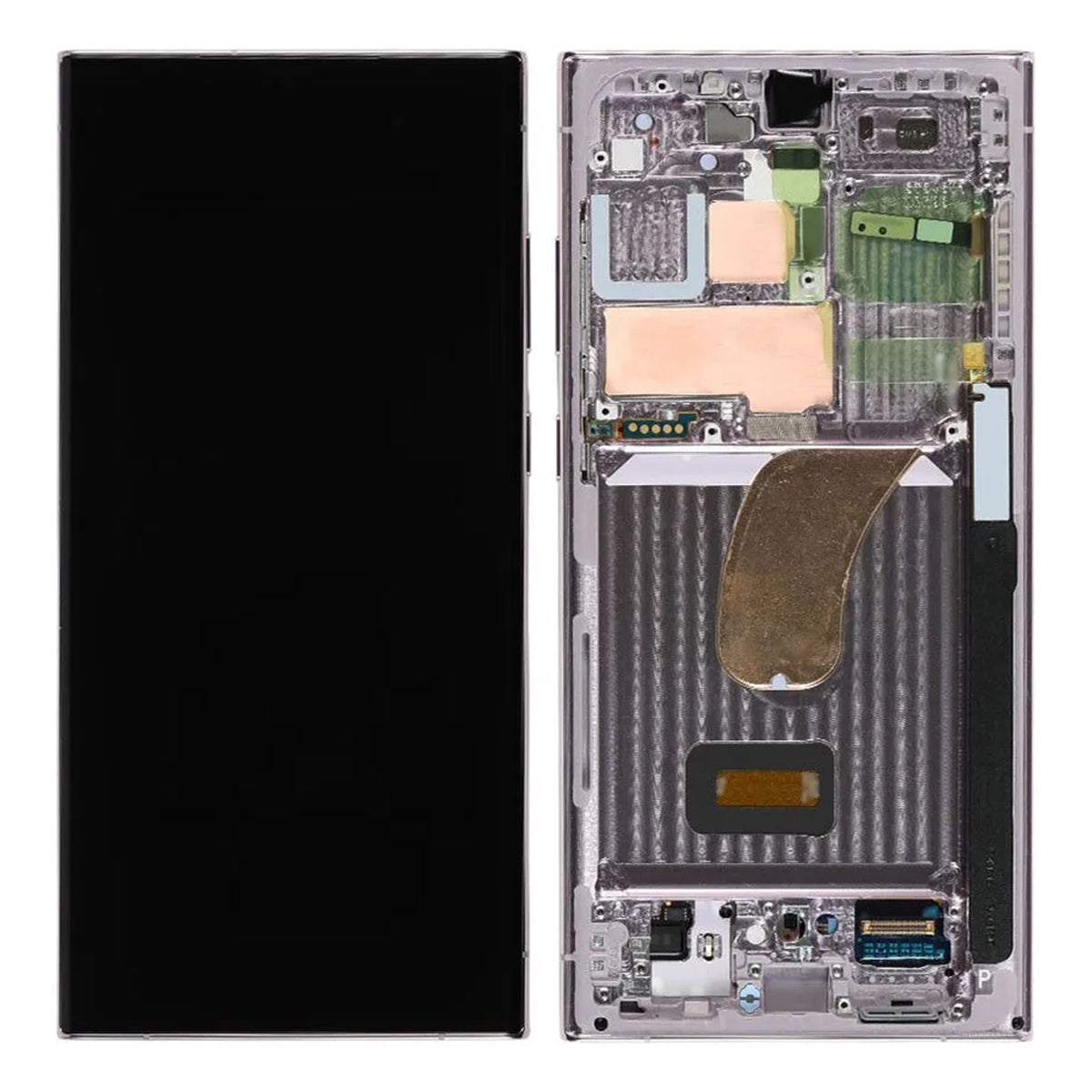 Pantalla SK OLED con Marco compatible con Samsung Galaxy S23 Ultra (S918) – (USA Version)