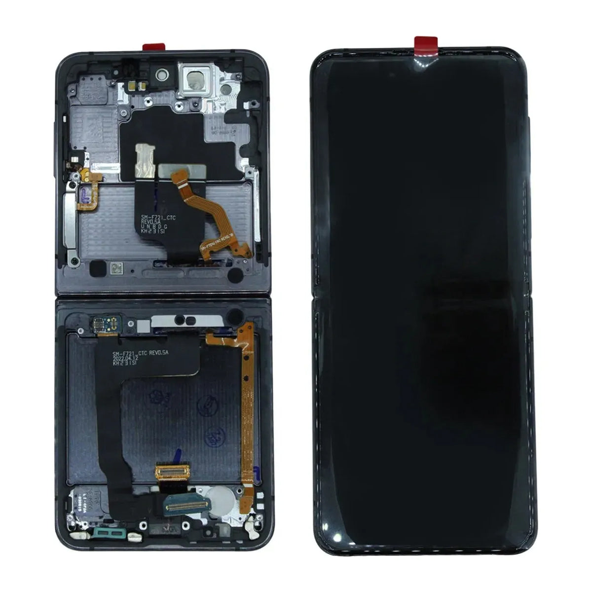 Pantalla Interna compatible con Samsung Galaxy Z Flip 4 (US Version) – AMOLED con Marco