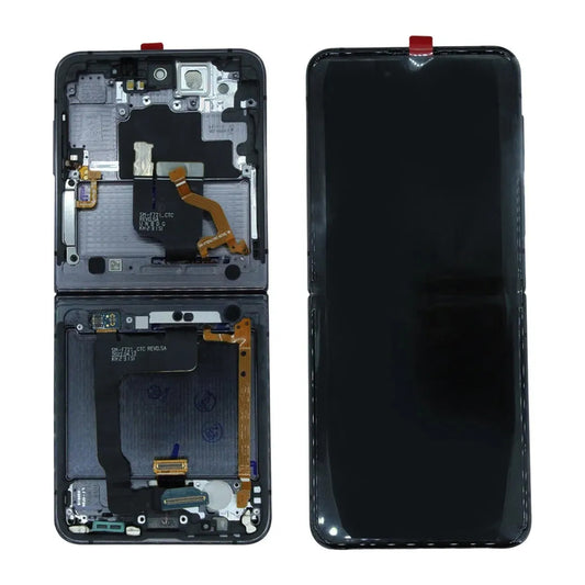 Pantalla Interna compatible con Samsung Galaxy Z Flip 4 (US Version) – AMOLED con Marco