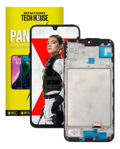 Pantalla compatible con Samsung A15 5G con Marco Negro