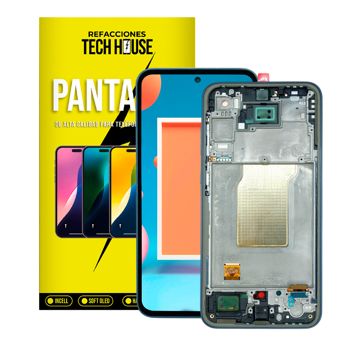 Pantalla compatible con Samsung Galaxy A35