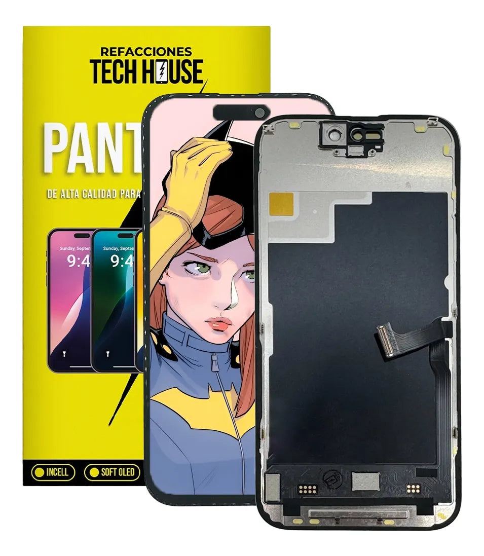 Pantalla compatible con iPhone 15 con Soporte IC Incell