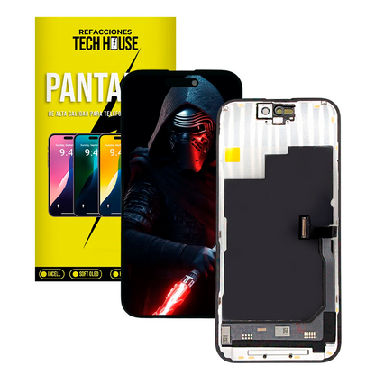Pantalla Compatible Con iPhone 15 Pro A2848 Con Soporte Ic