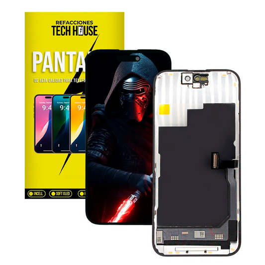 Pantalla Compatible Con iPhone 15 Pro A2848 Con Soporte Ic