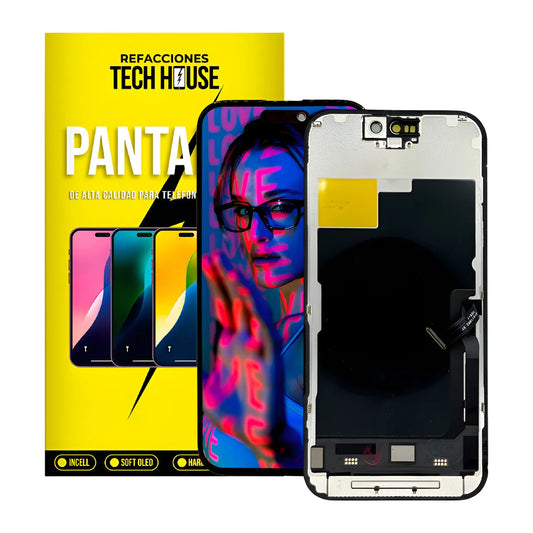 Pantalla compatible con iPhone 15 Pro – Incell HD (Soporte para Trasplante de IC)
