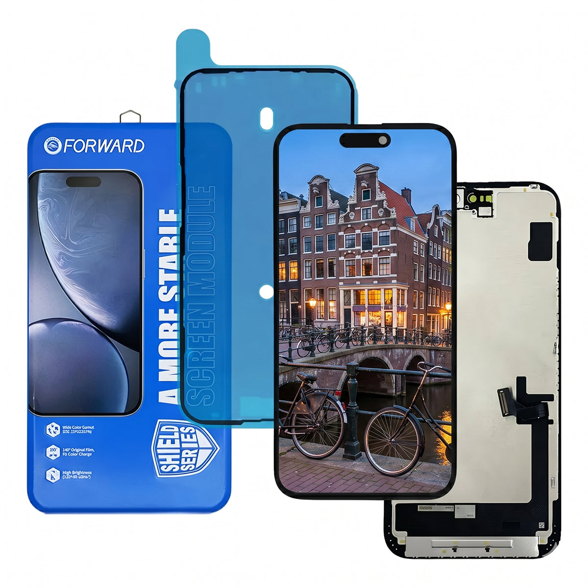 Pantalla Forward compatible con iPhone 15 Plus