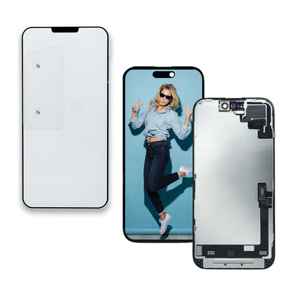 Pantalla OLED compatible con iPhone 16 Plus – (Soporte para Trasplante de IC)