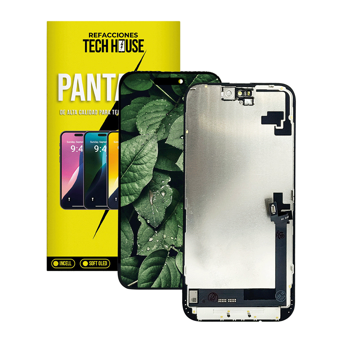 Pantalla Incell HD compatible con iPhone 16 Plus – (Soporte para Trasplante de IC)
