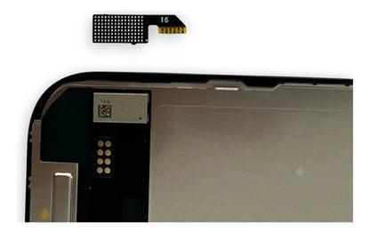 Pantalla compatible con iPhone 16 con IC + Flex Negro