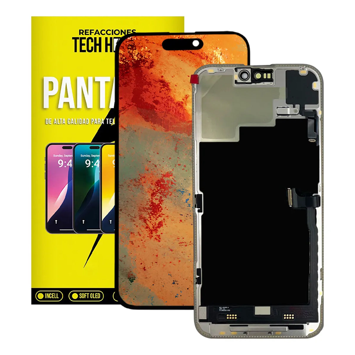 Pantalla compatible con iPhone 15 Pro Max