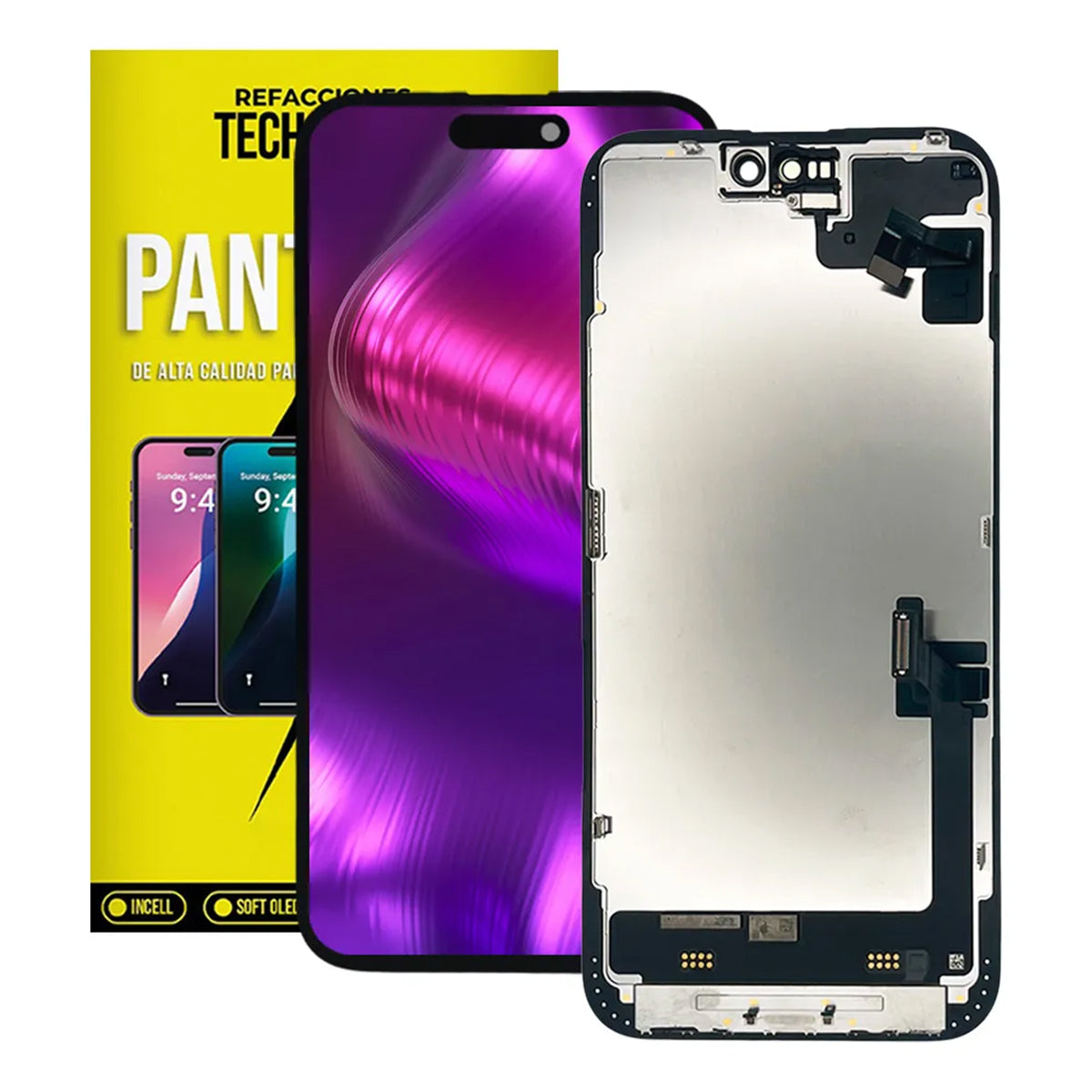 Pantalla compatible con iPhone 15 Plus