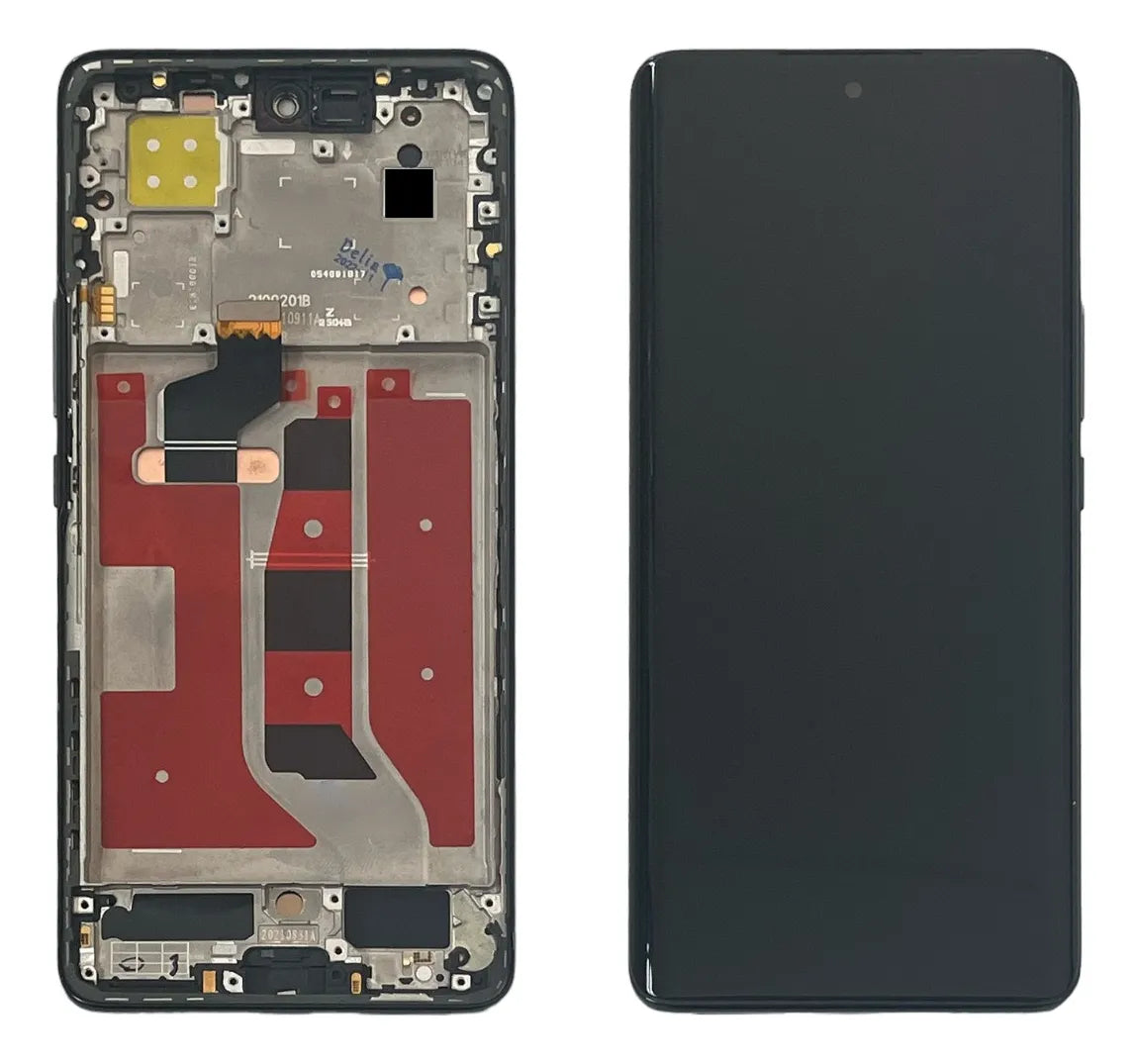 Pantalla con Marco compatible con Huawei Nova 9 NAM-AL00 OLED