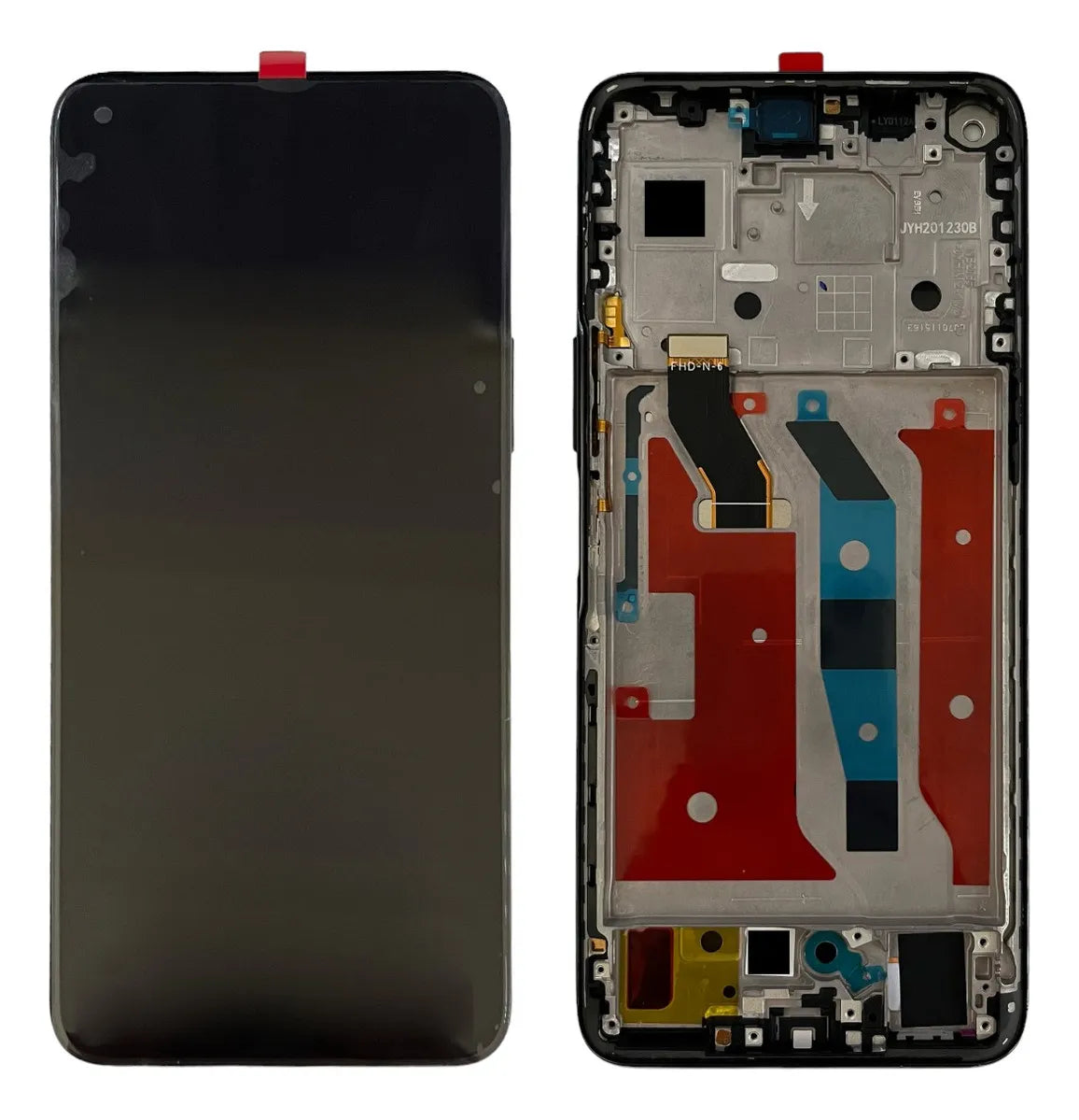 Pantalla con Marco compatible con Huawei Nova 8i NE-L22 OLED