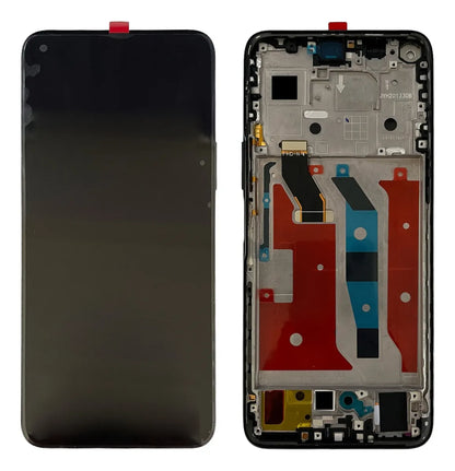 Pantalla con Marco compatible con Huawei Nova 8i NE-L22 OLED