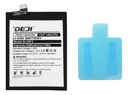 Batería compatible con Oppo One Plus 5/5T Deji