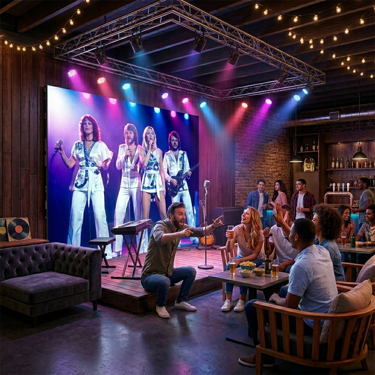 Pantalla LED Gigante de 3x2M