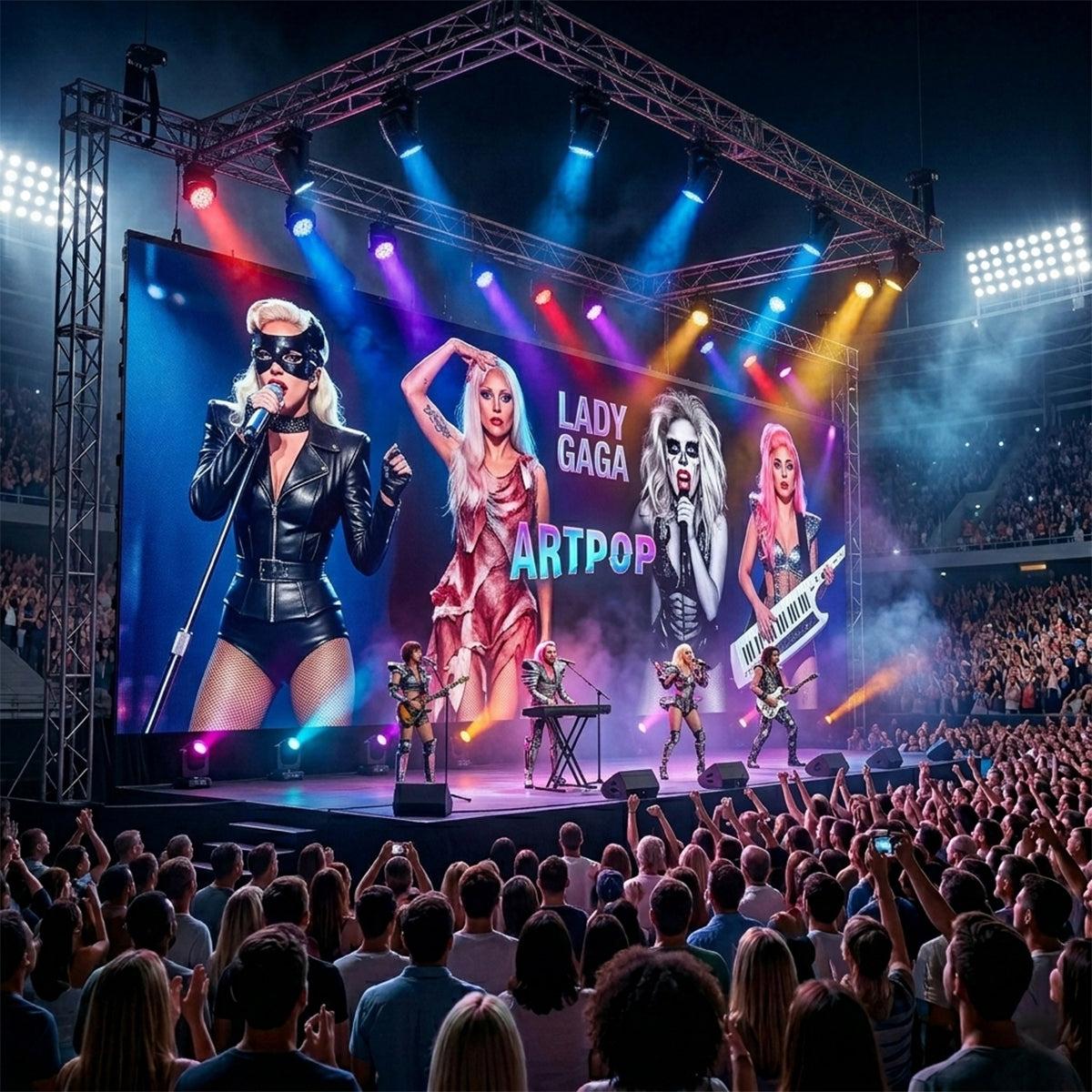 Pantalla LED Gigante de 4.5x2 Metros