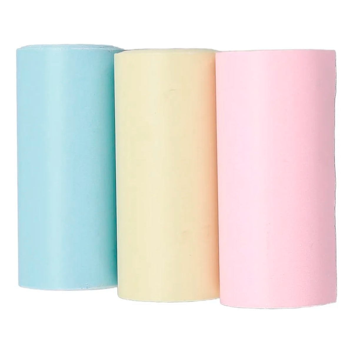 Paquete 3 Rollos de Papel de Colores sin Adhesivo