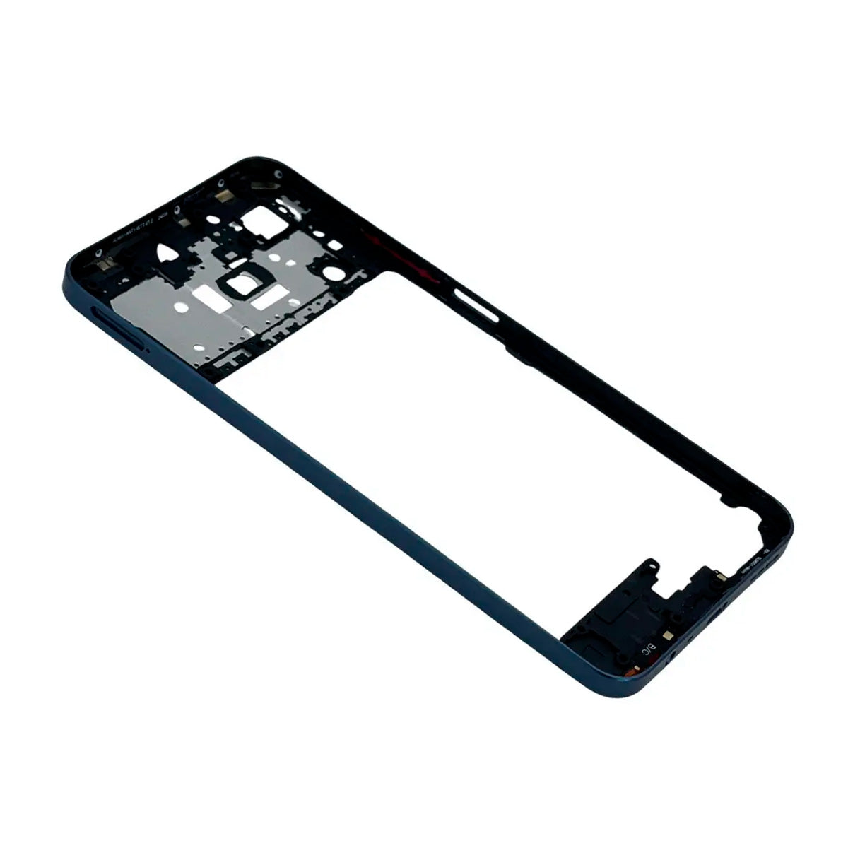 Marco lateral y chasis original Realme C63 azul