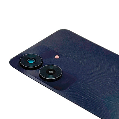 Tapa trasera Realme Note 60 negra - vista completa