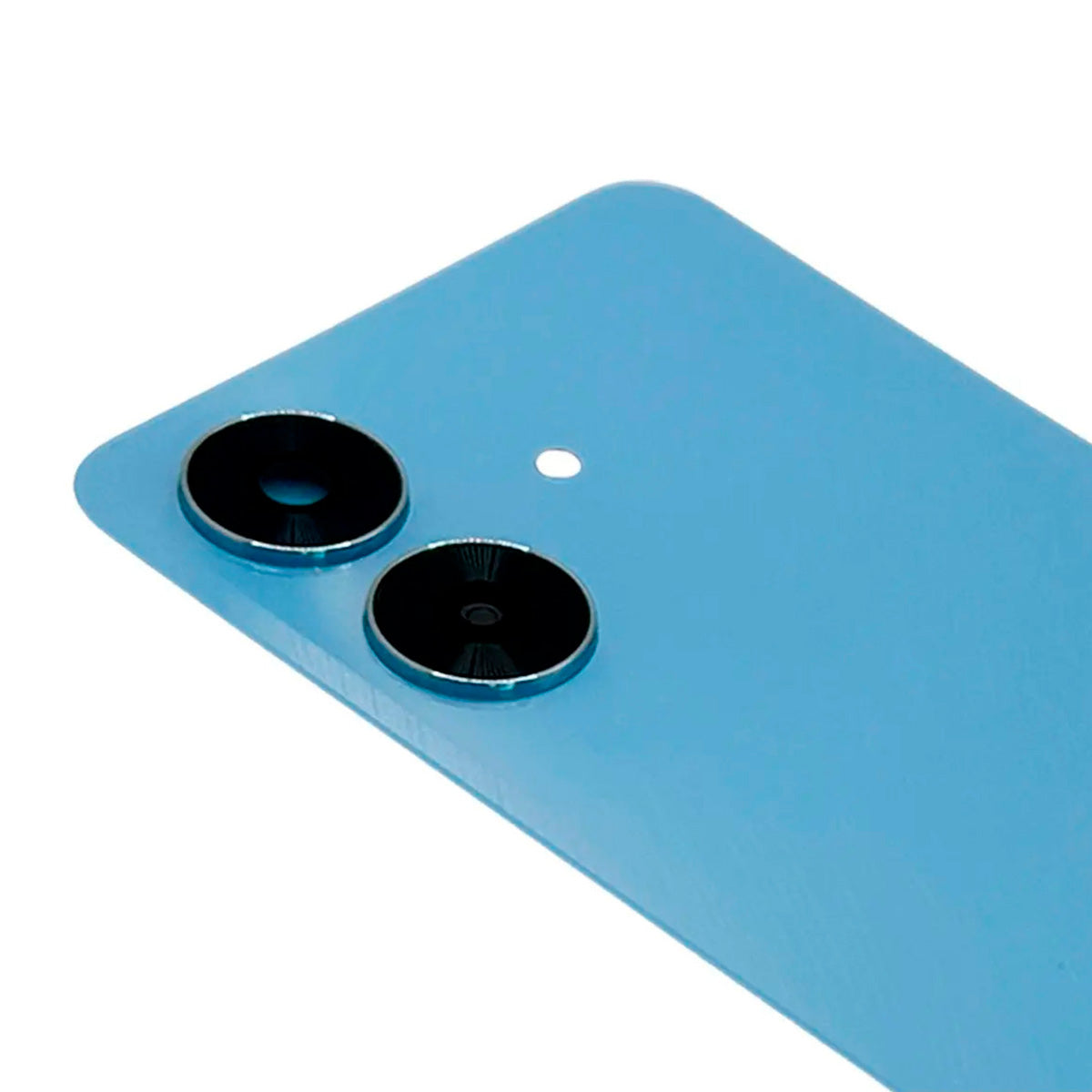 Tapa trasera Realme Note 60 azul - vista completa