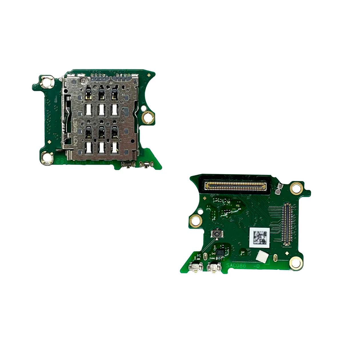 Placa de lector de SIM compatible con Oppo Reno 10 CPH2531 verde