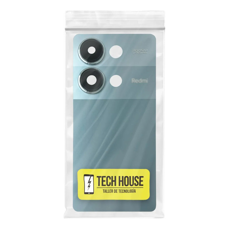 Tapa Trasera compatible con Xiaomi Redmi Note 13 Pro + Cristal