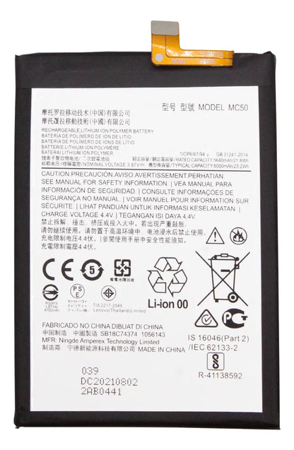 Batería compatible con Motorola Moto G60