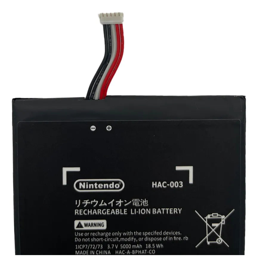 Batería compatible con Nintendo Switch HAC-001