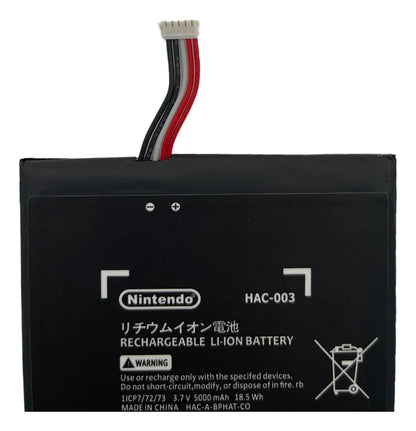 Batería compatible con Nintendo Switch HAC-001