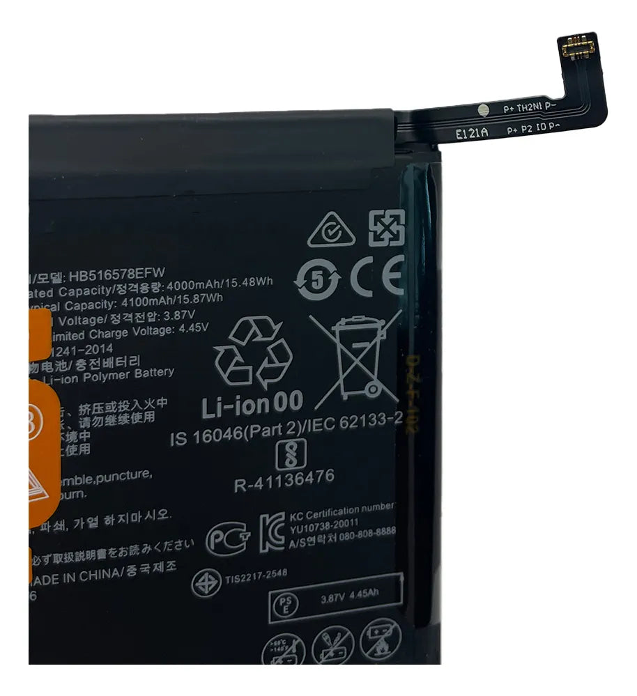 Batería compatible con Huawei P50 / Huawei P50e HB516578EFW