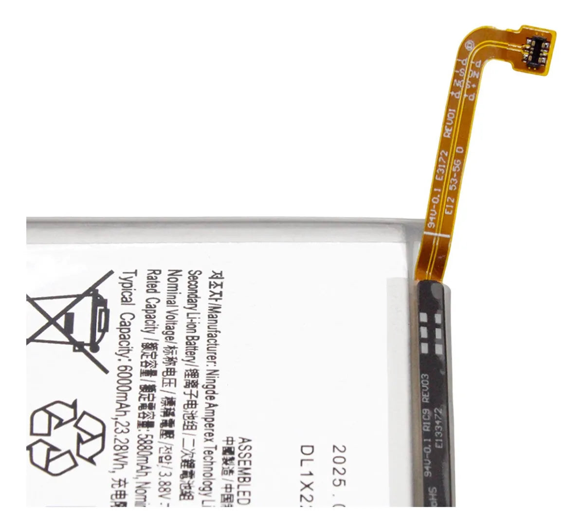 Batería compatible con Samsung Galaxy M15 5G EB-BM156ABY